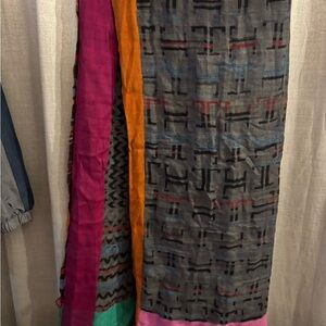 Kentna Style Stitching Kani Weave Knit Winter Scarf